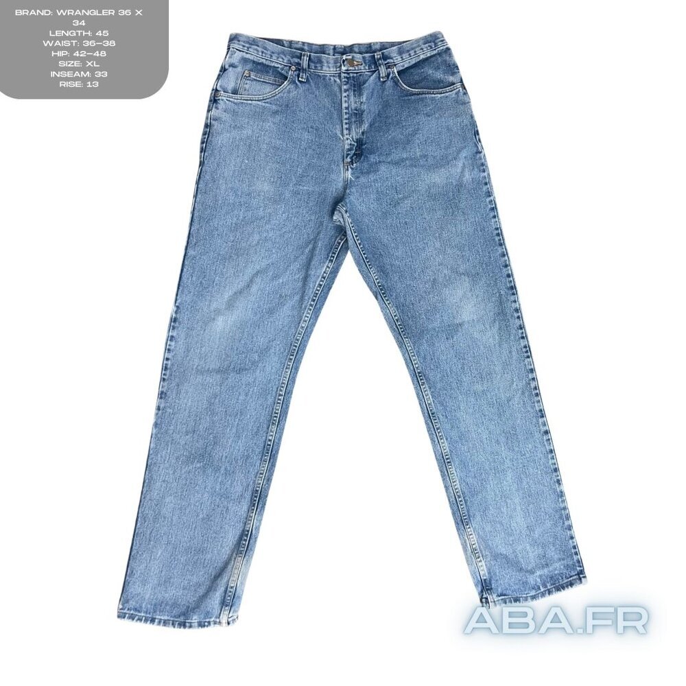 Vintage Light Wash Wrangler Jeans 90s/2000s